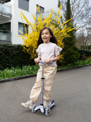 Trottinette Micro Mini2Grow 2.0 Vert Sauvage LED