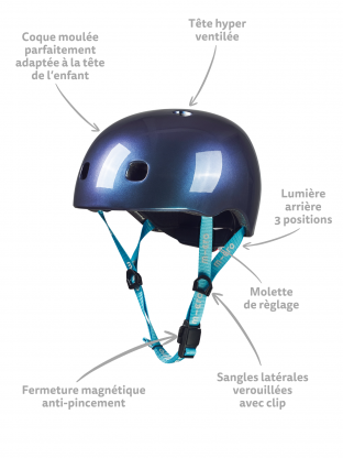 Casque Néochrome Bleu