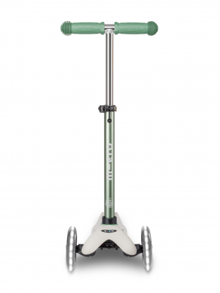 Trottinette 3 roues Mini Micro Deluxe Eco Pistache LED