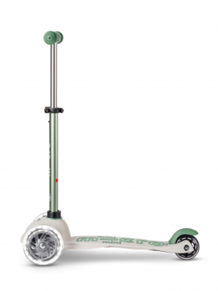 Trottinette 3 roues Mini Micro Deluxe Eco Pistache LED