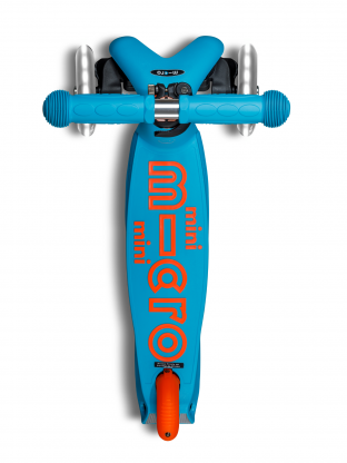 Trottinette 3 roues Mini Micro Deluxe Neon LED Sunset Orange