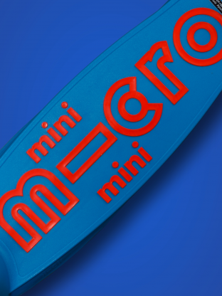 Trottinette 3 roues Mini Micro Deluxe Neon LED Flashing Red