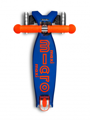 Trottinette enfant Maxi Micro Deluxe Néon Orange LED