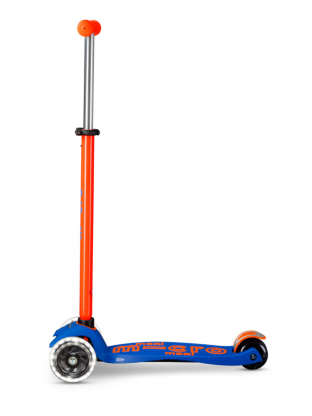 Trottinette enfant Maxi Micro Deluxe Néon Orange LED