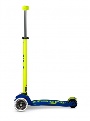 Trottinette enfant Maxi Micro Deluxe Néon Jaune Canari LED