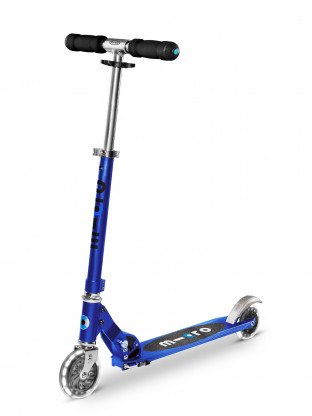 Trottinette Micro Sprite Bleu Saphir LED - Presque Parfaits