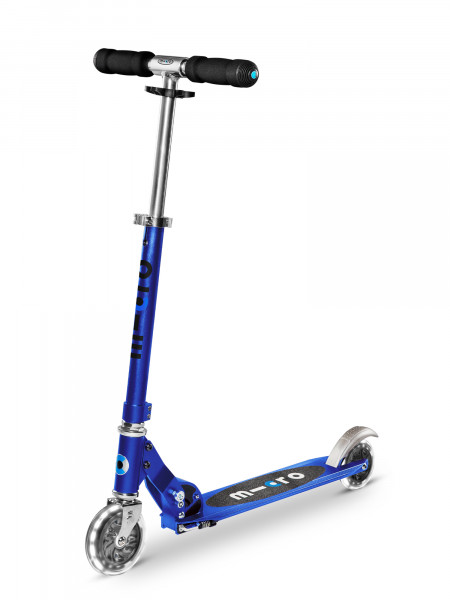 Trottinette Micro Sprite Bleu Saphir LED - Presque Parfaits