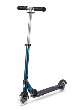 Trottinette enfant Micro Sprite Pearl Green Purple LED - Presque Parfaits
