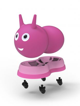 Porteur Micro Air Hopper Rose - Presque Parfaits