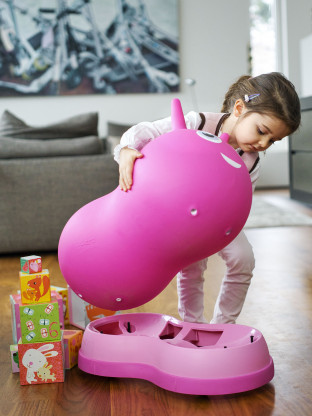 Porteur Micro Air Hopper Rose - Presque Parfaits