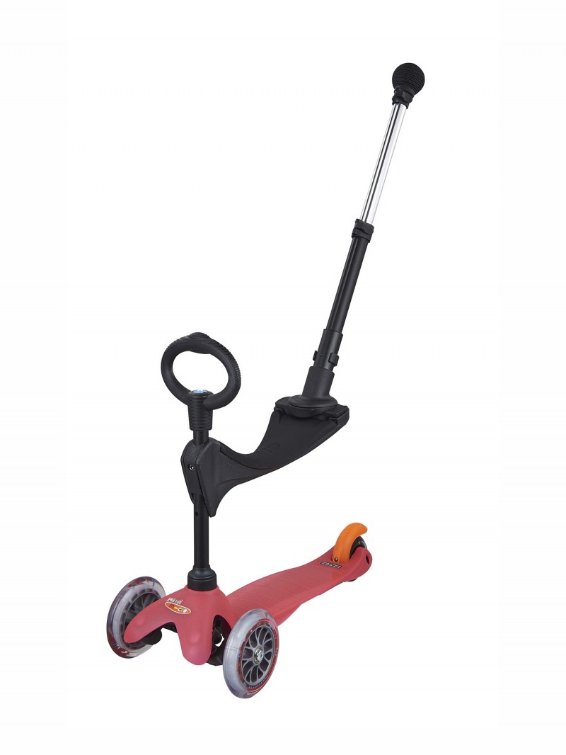 Trottinette Bebe Evolutive Mini Micro 3 En 1 Rose