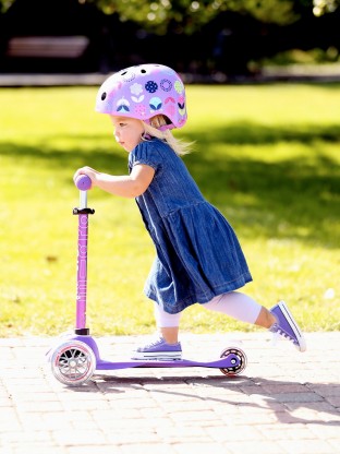 Trottinette 3 roues Mini Micro Deluxe Violet