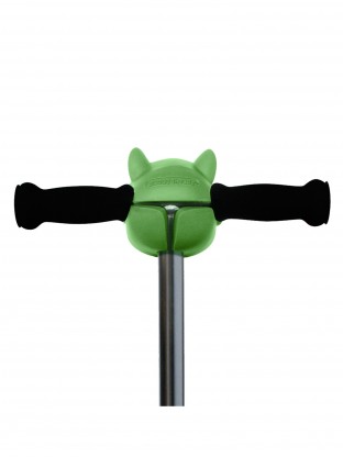 Tête de dino vert
