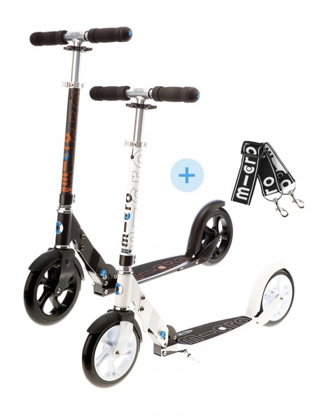 Trottinette pliable Adulte - Micro Flex Alu blanc - Micro