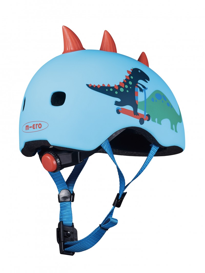 Casque trottinette bleu pour bébé et enfant