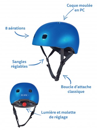 Casque Bleu Foncé