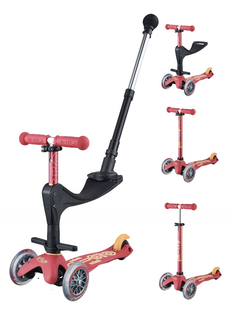 Trottinette Porteur Pour Bebe Mini Micro 3 En 1