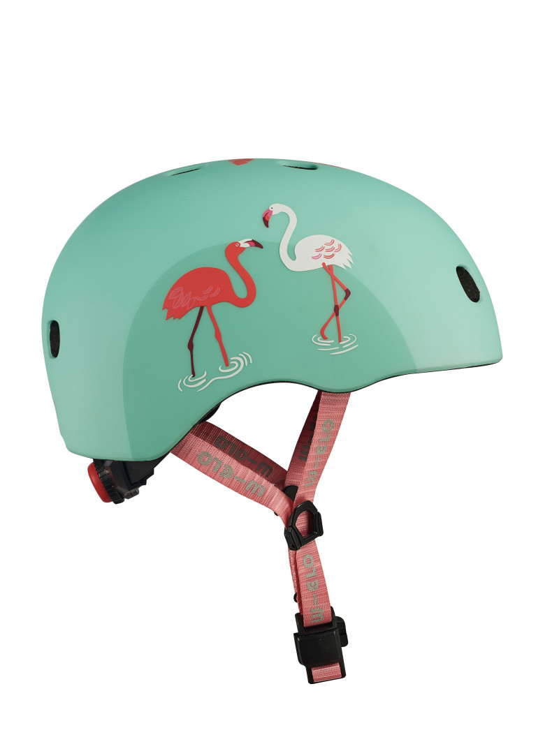 Casque Micro Flamant Rose pour la sécurité des enfants