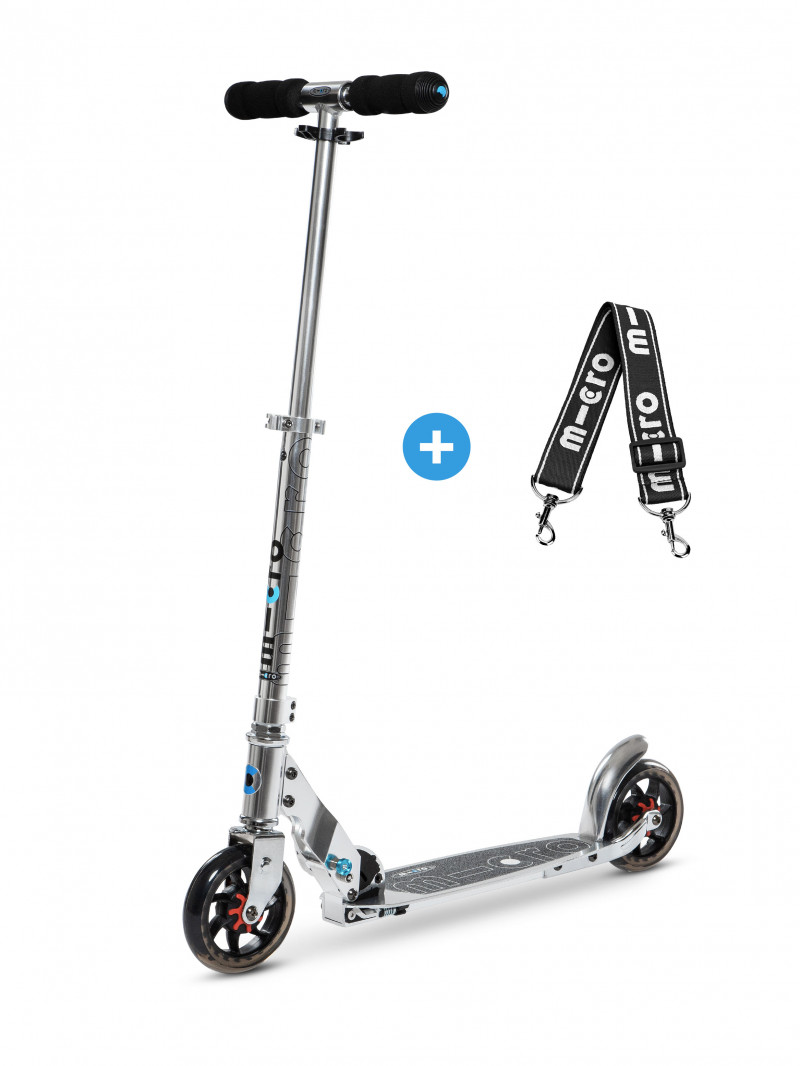Trottinette adulte Micro Speed+ Silver - Micro Mobility