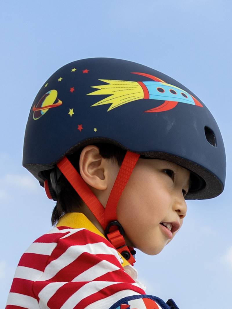 Casque Fantaisie Trottinette Vélo Enfant – Casque Rocket MICRO