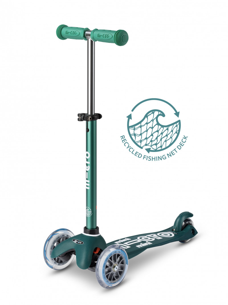 Trottinette 3 roues Mini Micro Deluxe Eco Vert - Micro Mobility