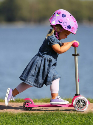 Miniboss Trottinette Pour Enfants Scooter À 3 Roues Avec Un Pont Plus Large  à Prix Carrefour