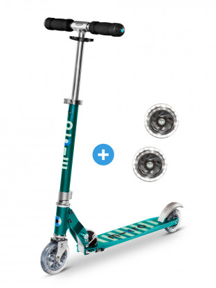 Micro Sprite Bleu Pétrole Grip Rayé