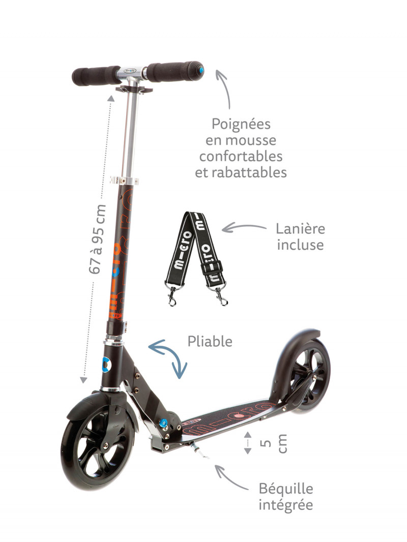 Trottinette adulte MICRO Kickboard COMPACT