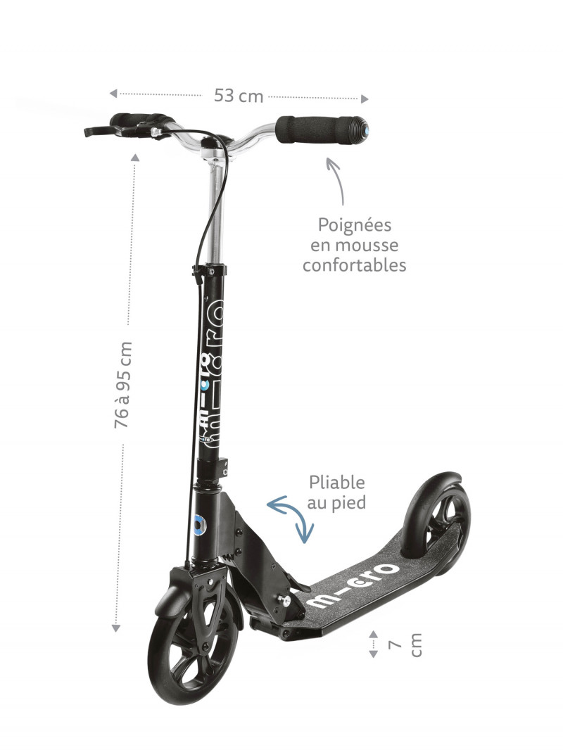 Trottinette pliable Micro Downtown - Micro Mobility