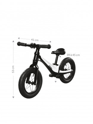 Micro Balance Bike Deluxe Pro Noir