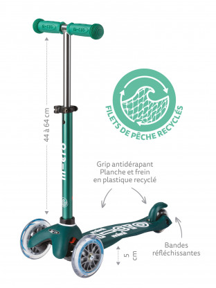 Trottinette 3 roues Mini Micro Deluxe Eco 