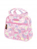 Petit Sac à Main Rose motifs oiseaux