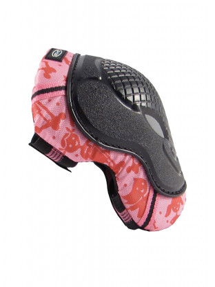 Kit coudières et genouillères Rose Taille L