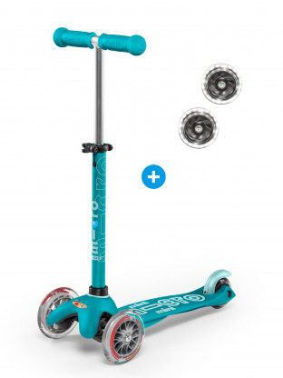 Trottinette 3 roues Mini Micro Deluxe Aqua