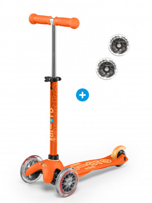 Trottinettes 3 roues Mini Micro Deluxe Orange