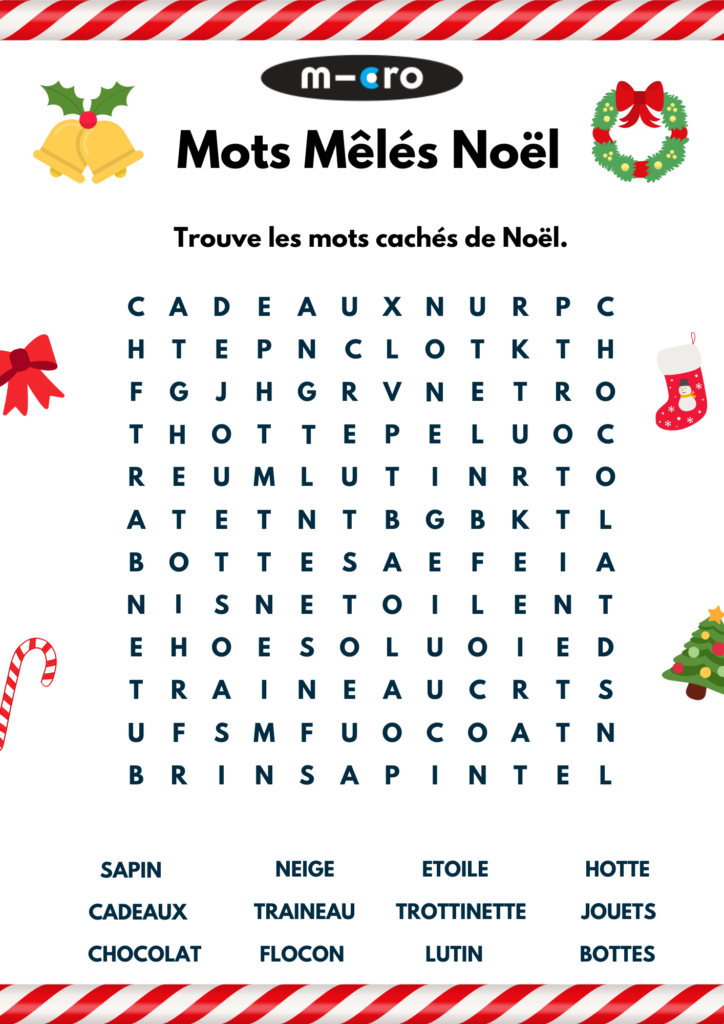 🎄Micro Noël Des idées de jeux pour enfants à télécharger We Are Mobility