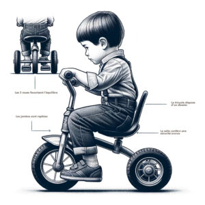 schéma posture tricycle