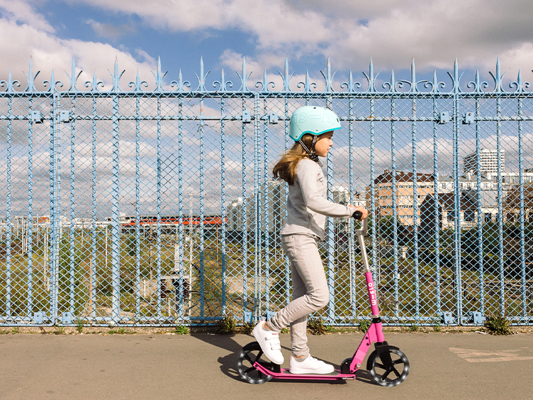 Trottinettes enfant grandes roues