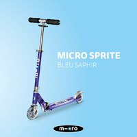 MICRO SPRITE 🛴Focus sur notre Micro Sprite hyper compacte, transportable facilement partout ! Elle est idéale pour les juniors et ados adeptes des trottinettes 2 roues. 🙌Elle est accessible dès 5 ans, un âge où les enfants commencent à avoir un réel équilibre et souhaitent faire comme les grands, se déplacer sur une trottinette 2 roues et laisser leur trottinette 3 roues.🧒 Ses deux roues larges de 120 mm offrent une grande stabilité 🙌 Elle est pliable pour un rangement pratique 🛴 Maniable, le guidon tourne à 360° 💡 Poignées en mousse, confortables et rabattables 🤸‍♀️ Ultra légère et elle est équipée d'une béquille+ Petit bonus : elle supporte jusqu’à 100 kg. Toute la famille peut en profiter ! 😀Cette trottinette existe en version LED avec des roues lumineuses à l'avant et à l'arrière pour encore plus de visibilité et de fun à trottinette ! ⭐Elle est disponible en pré-commande sur notre site !Disponible en 7 coloris pour la version non lumineuse ! 🎨👉 Rendez-vous sur notre site ! Lien en bio.#MicroMobility #WeAreMobility #childmobility #scooterforkid #lifestyle #trottinetteenfant #kids #childmobility