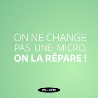 ON NE CHANGE PAS UNE MICRO ON LA RÉPARE 💚C'est la devise de Micro Mobility depuis toujours. 🔩 Chaque jour, nous luttons contre l'obsolescence programmée en proposant 100% des pièces détachées disponibles sur notre site. Et nous garantissons 10 ans de disponibilité de celles-ci.⚡ De plus, Micro Mobility a construit un partenariat avec la société Nowos, basée en France, qui est spécialisée dans la réparation et le reconditionnement de batteries. Ainsi, 85% des batteries arrivées en fin de vie ont droit à une deuxième vie.🛴 Retrouvez l'ensemble nos pièces détachées sur notre site !#MicroMobility #WeAreMobility #Trottinette #durabilite #Scooter #freemobility #urbanmobility #sustainable #lifestyle #durability